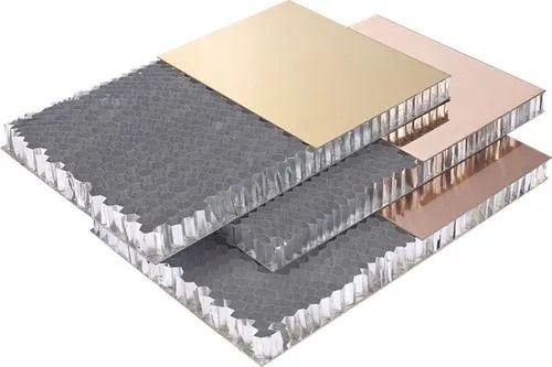 Alüminyum Petek Çekirdekli 0.08mm Kalın Paslanmaz Çelik Sandviç Panel