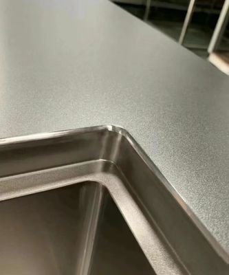 Mutfak dolabı için katı dekoratif paslanmaz çelik levhası 10mm AiSi Mutfak eşyaları