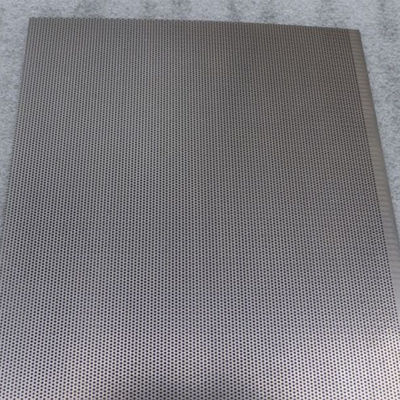 304 316 Havalandırma panelleri için paslanmaz çelik perforasyonlu levha 1250mm Genişliği