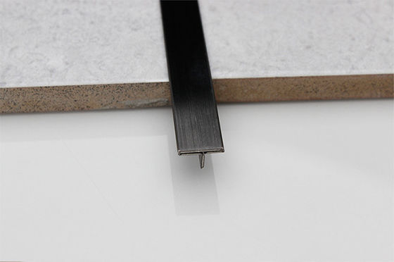 10mm Yükseklik 201 Paslanmaz Çelik Zemin Kenar Trim Şeritleri Duvar Dekorasyonu İçin ODM