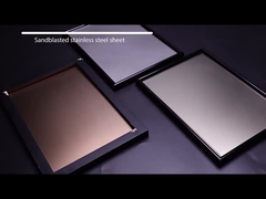 Kumlama Boncuk Kumlama ss kaplama Dekoratif Paslanmaz Çelik Sac Metal Freze Kenarı