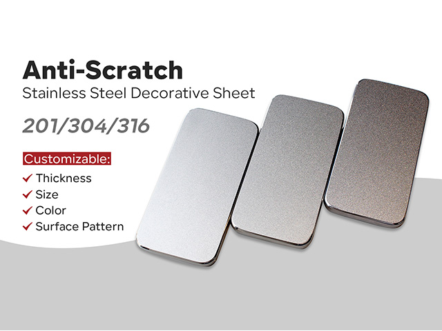 şirket videoları Hakkında Anti-scratch Stainless steel Sheet 304 316 Bead Blasted stainless steel decorative sheet